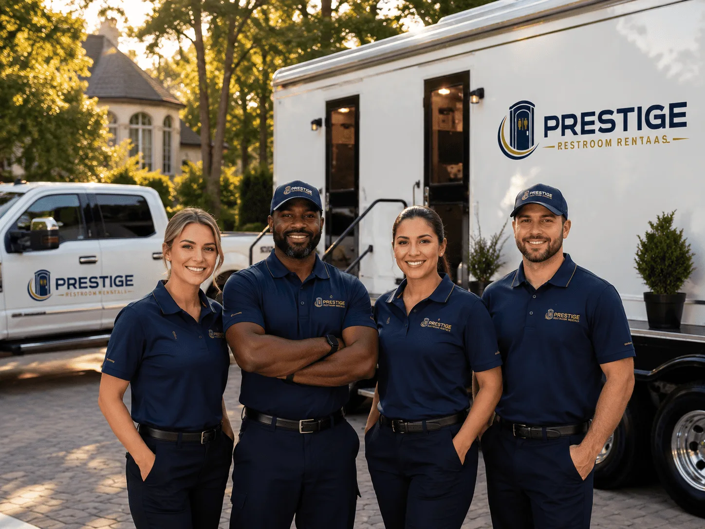 Trusted Luxury Portable Restrooms company in Atkins, AR